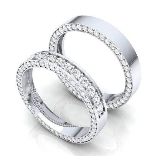 Nhẫn cặp đôi Diamond Promise
