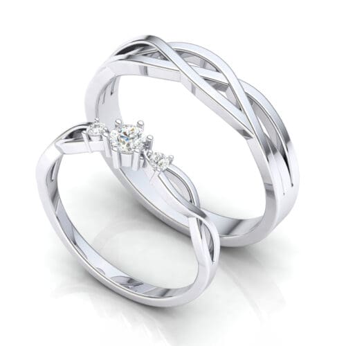 Nhẫn cặp đôi Glorious Couple