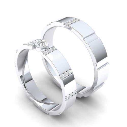 Nhẫn cặp đôi Charmaine
